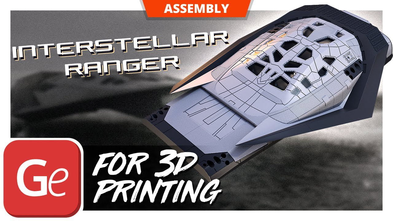 Interstellar Ranger 3D Printing Model | Assembly by Gambody - 3D PUT